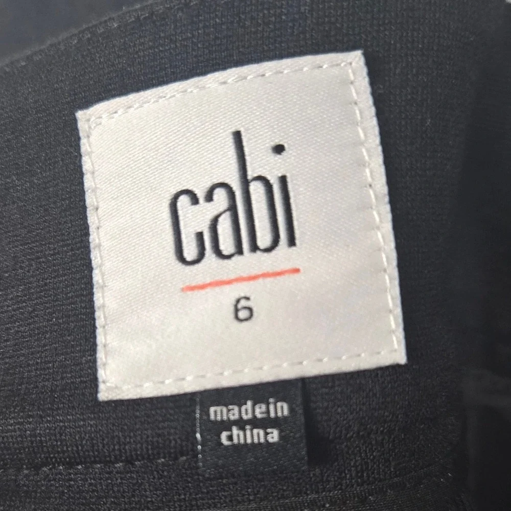 Cabi Black Pencil Skirt Knee Length Size‎ 6 Casual Classic Career Office